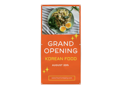 Restaurant Grand Opening Banner c068lri1aw