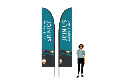 Church Feather Flag Templates | MyCreativeShop