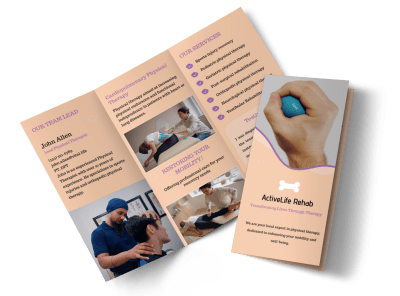 Physical Therapy Brochure Templates | MyCreativeShop
