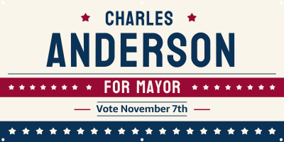 Mayor Campaign Banner 1vtcft361m