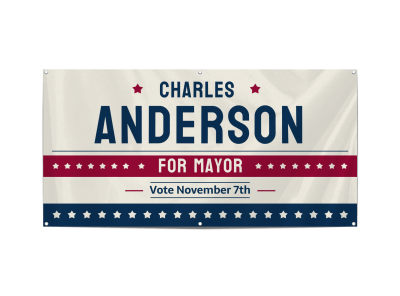 Mayor Campaign Banner 1vtcft361m