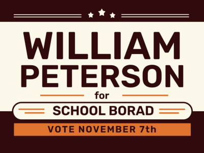 School Board Campaign pds0jrbt6e