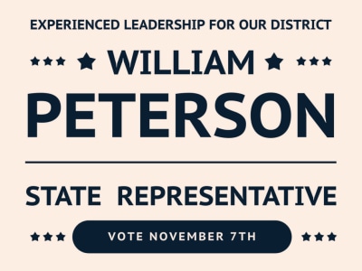 State Representative Campaign ilwkg45h0x