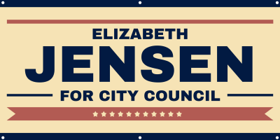 City Council Campaign Banner 8p8ch4d6ip