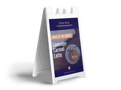 Food & Beverage A-Frame Sign Templates | MyCreativeShop