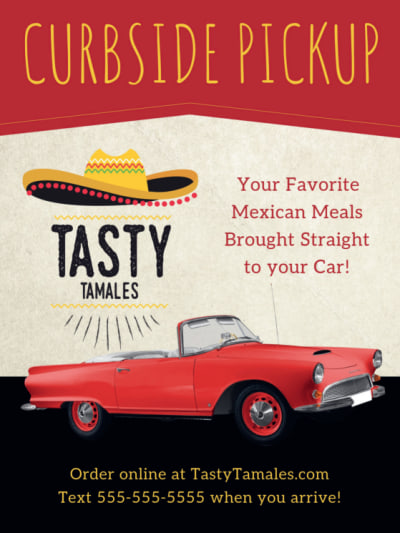 Curbside Pickup Restaurant h00gkfg64k