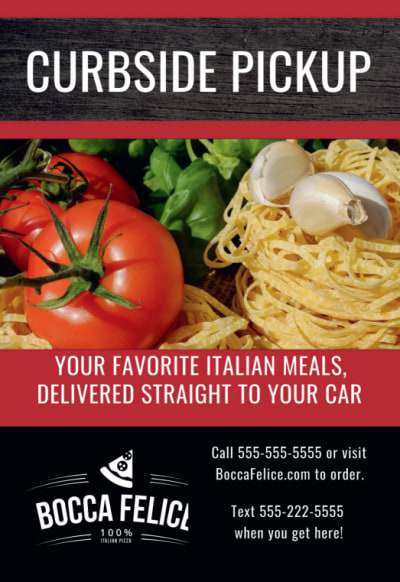 Curbside Pickup Restaurant la66towakr