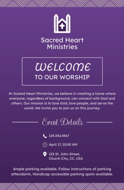 Invitation Church w4rg79uaer