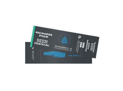 BBQ Party Cookout Ticket Template | MyCreativeShop