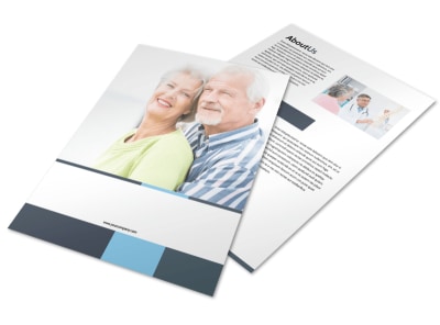 Chiropractor Clinic Flyer Template preview