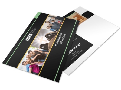 Christian Church Postcard Template preview