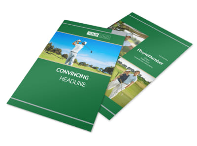 Perfect Swing Golf Tournament Flyer Template 3 preview
