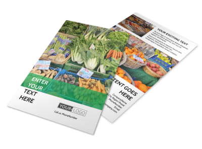 Local Produce Market Flyer Template 3 preview