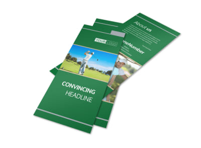 Perfect Swing Golf Tournament Flyer Template 2 preview