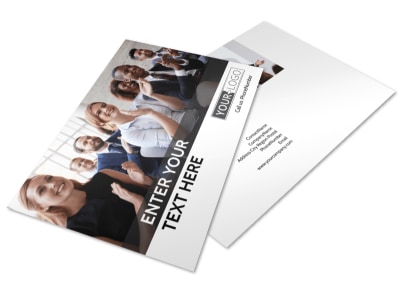 Business Development Conference Postcard Template 2 preview