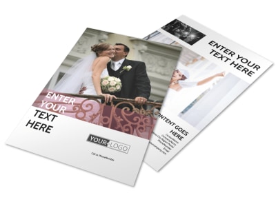 Wedding Venue Flyer Template preview