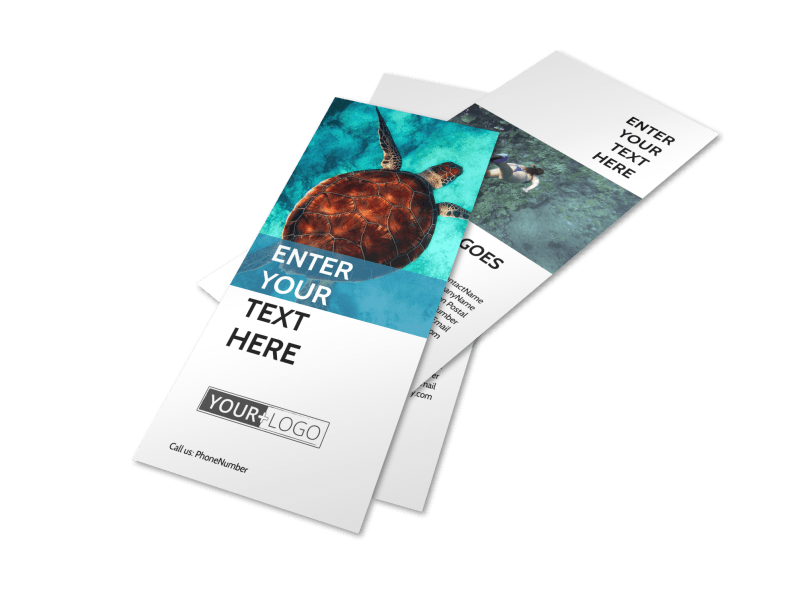 Scuba Diving Flyer Template 2