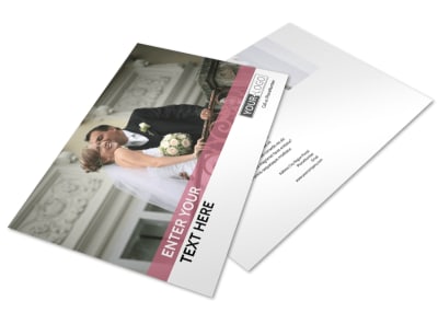 Wedding Venue Postcard Template preview