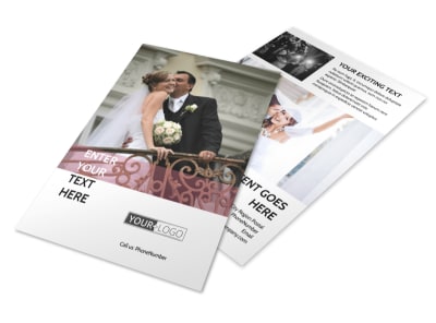 Wedding Venue Flyer Template 3 preview