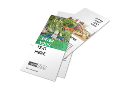Local Produce Market Flyer Template 2 preview