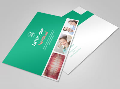 Dental Surgery Postcard Template preview