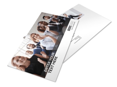 Business Development Conference Postcard Template preview