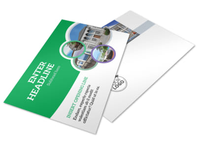Luxury Real Estate Postcard Template 2 preview
