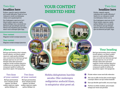Luxury Real Estate Brochure Template Preview 2