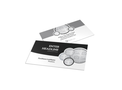 Generic Business Card Template 7843 preview