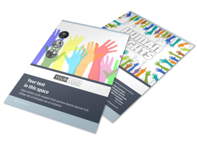 Human Rights Advocates Flyer Template preview