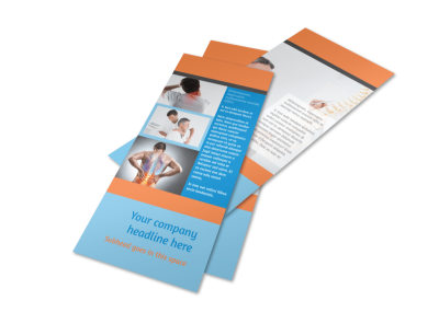 Massage & Chiropractic Office Flyer Template 2 preview