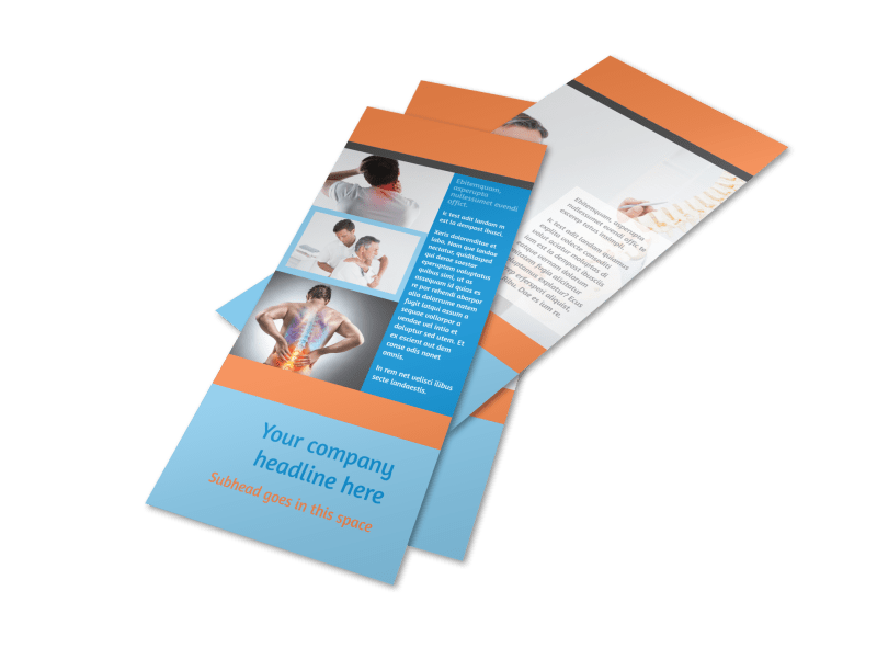 Chiropractic Clinic Flyer Template Preview 1