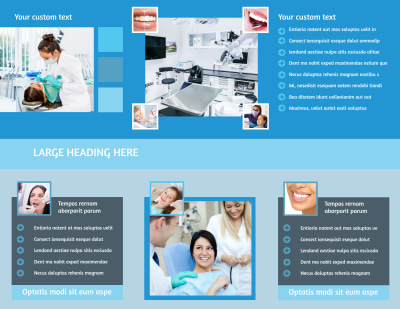Dental Care Brochure Template Preview 2