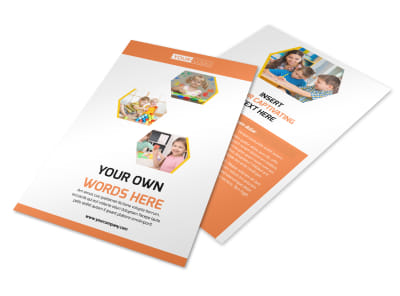 Child Development School Flyer Template 3 preview