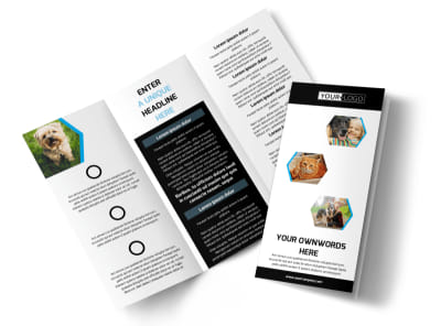 Main Animal Shelter & Pet Adoption Tri Fold   Image