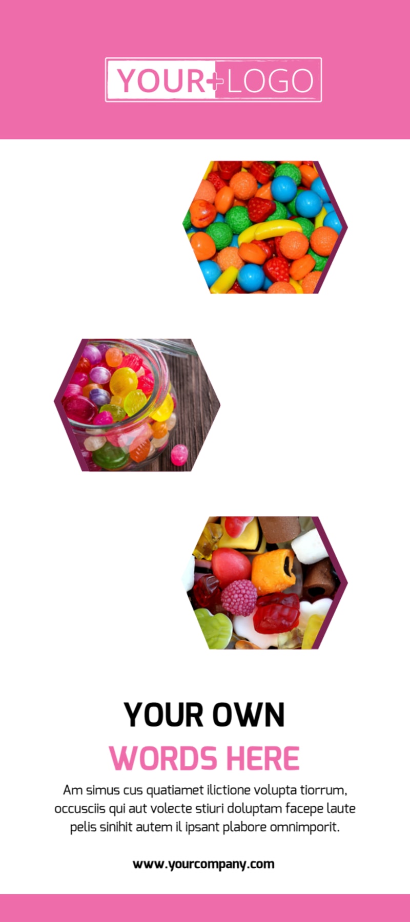 Candy Shop Flyer Template | MyCreativeShop