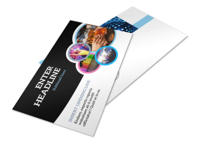 Club Party Postcard Template 2 preview