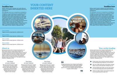 Yacht Tour Brochure Template Preview 2