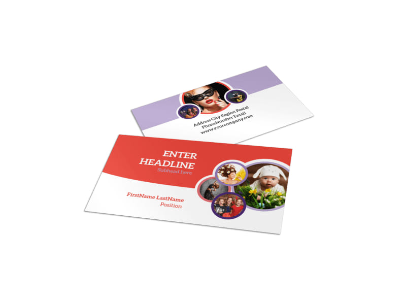 Costume Rental Business Card Template MyCreativeShop