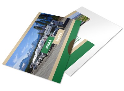RV Sales Postcard Template preview