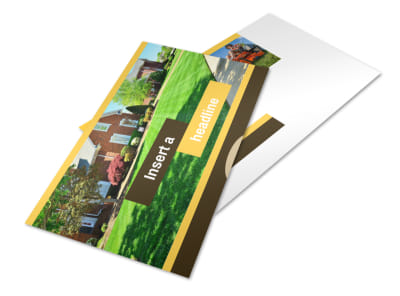 Lawn Maintenance Service Postcard Template 2 preview