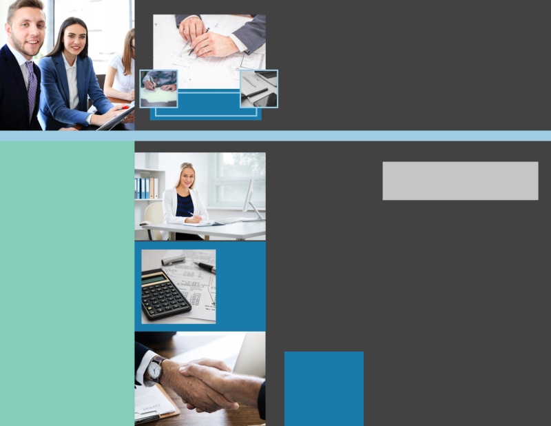 Bookkeeping Tri-Fold Brochure Template