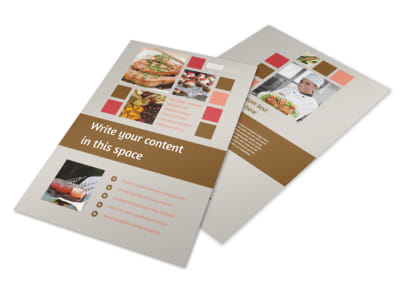 Corporate Event Planner & Caterer Flyer Template 3 preview