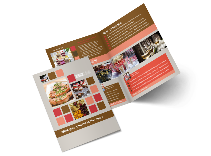 Catering & Event Planning Brochure Template Preview 1