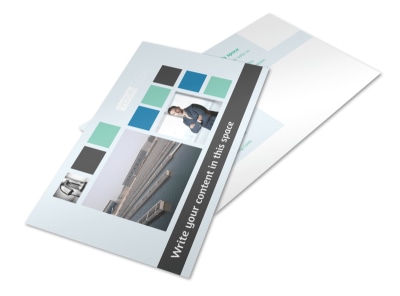 Water Disposal Postcard Template 2 preview