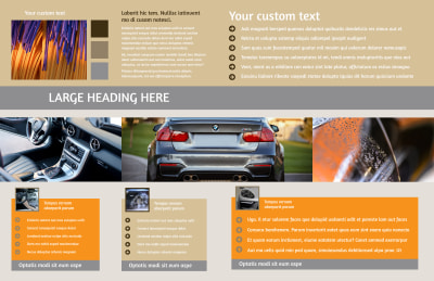 Clean Car Wash Brochure Template Preview 2