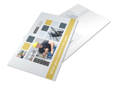 Electrical Service Postcard Template 2 preview