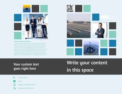 Water Disposal Brochure Template Preview 1