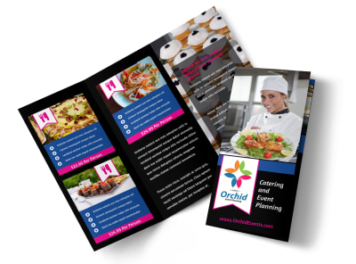 Main Corporate Event Planner & Caterer Tri Fold   Image