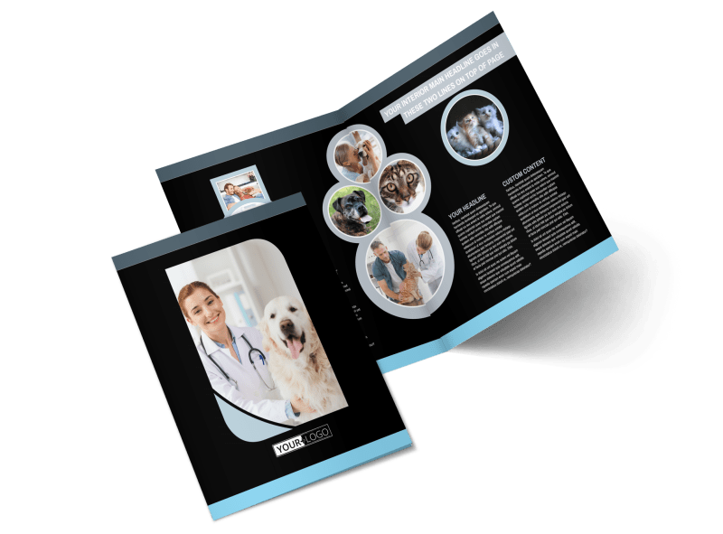 Veterinary Clinic Brochure Template
